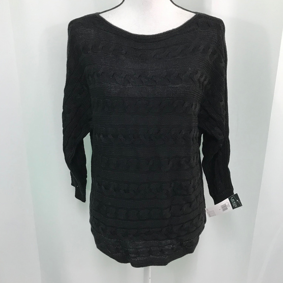 Lauren Ralph Lauren Sweaters - Lauren Ralph Lauren Black Sweater NWT